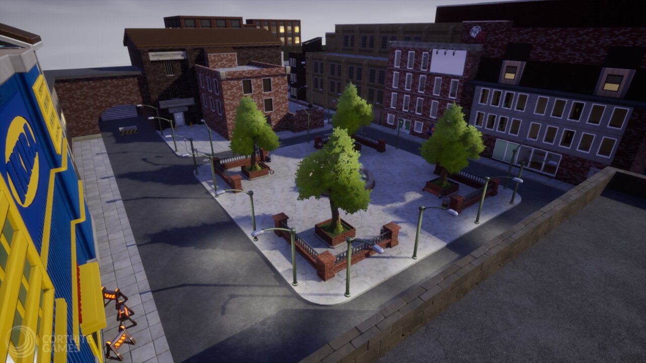 GMod DarkRP Recreation city street scene