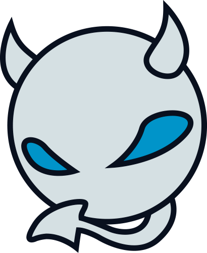 Devil mascot primary logo